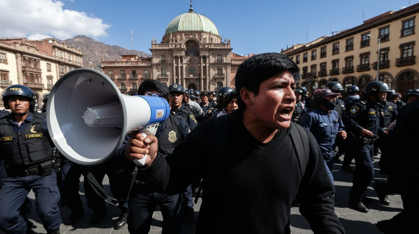 Bolivia Rocked by Widespread Protests, Demands for President Paz's Resignation Amid Economic Crisis