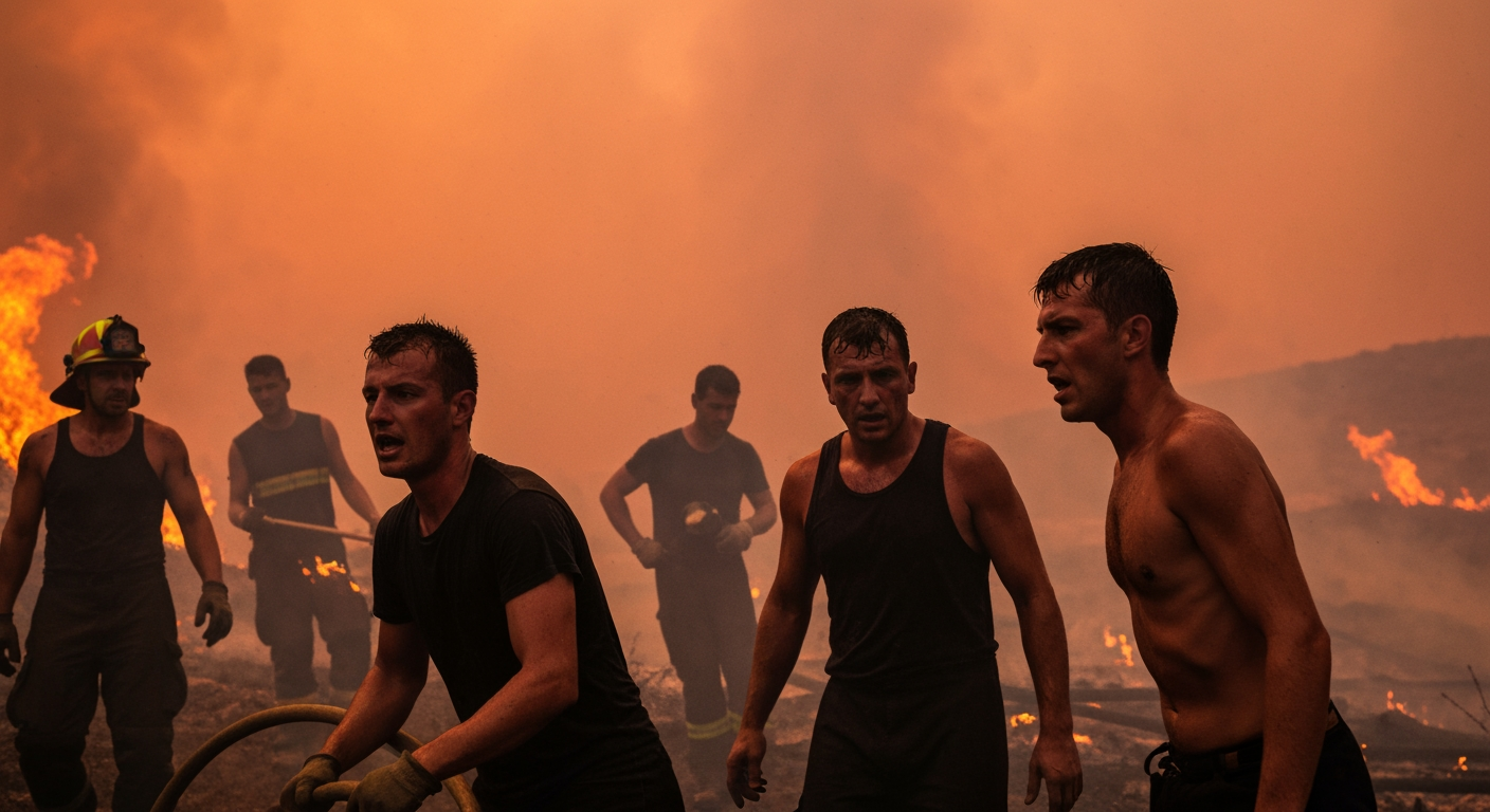 Tragic Toll on Crete: Wildfires Claim Lives, Force Mass Evacuations Amidst European Crisis