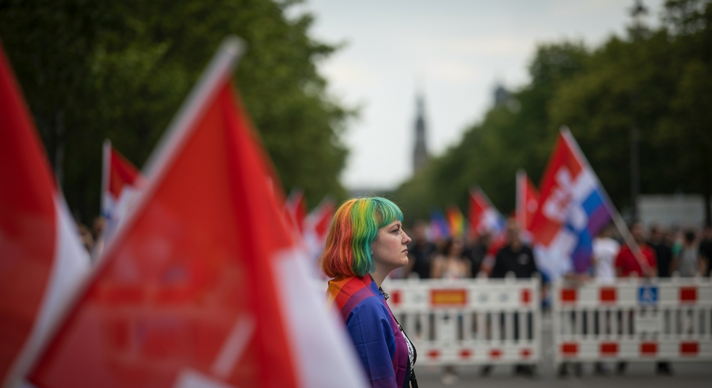 Berlin's Parallel Queer Pride Protest Shut Down Amidst Police Clashes, Igniting Community Debate
