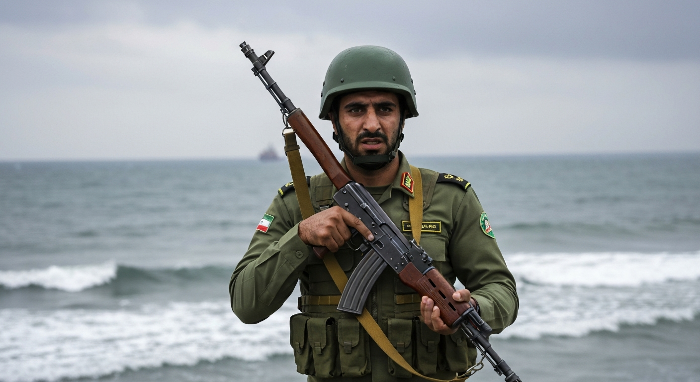 Iran's Revolutionary Guards Launch Major Drills in Strategically Vital Strait of Hormuz