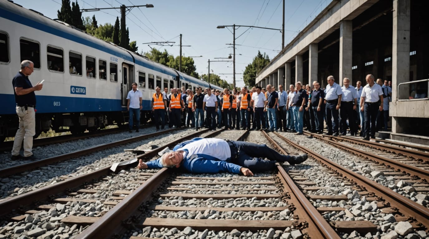 Greeks Stage Mass Protests on Anniversary of Deadly Tempi Train Crash