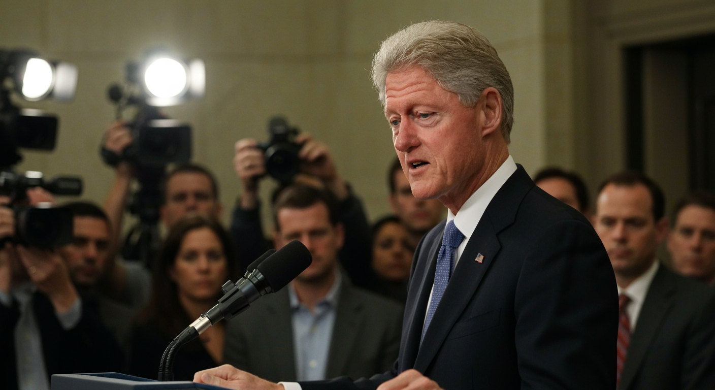 Former President Clinton Denies Knowledge of Epstein's Sex Crimes in Historic Congressional Testimony