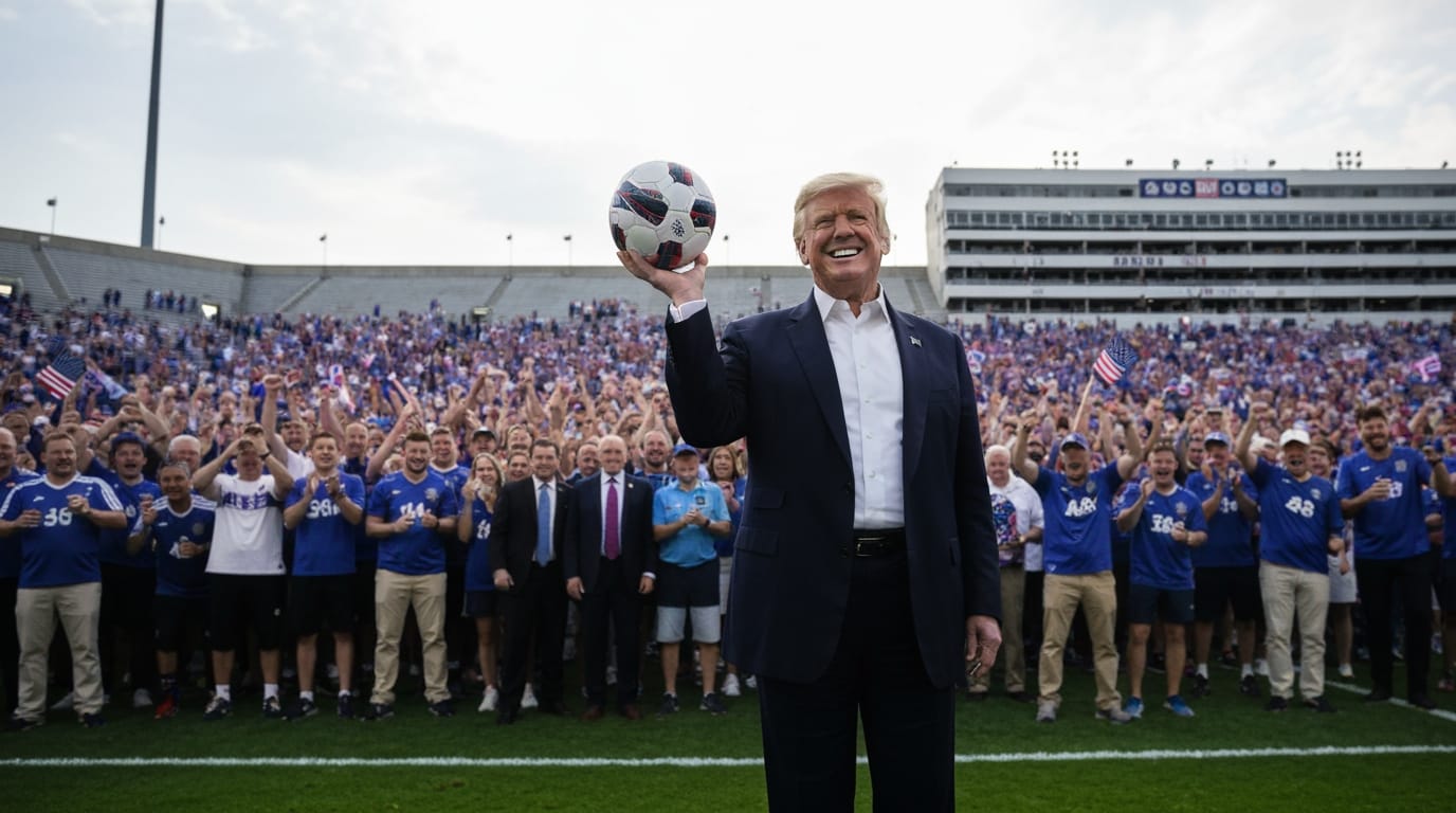 Trump's Unlikely Play: Can He Win Over the MAGA Base with the "Beautiful Game"?