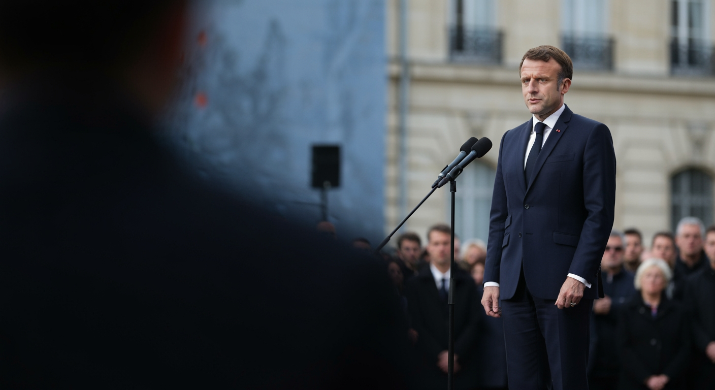 France on Edge as Macron Urges Calm Ahead of Rally for Slain Far-Right Activist