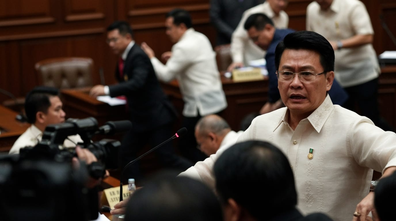 Gunfire Erupts at Philippine Senate Amid ICC Arrest Tensions for Former Police Chief