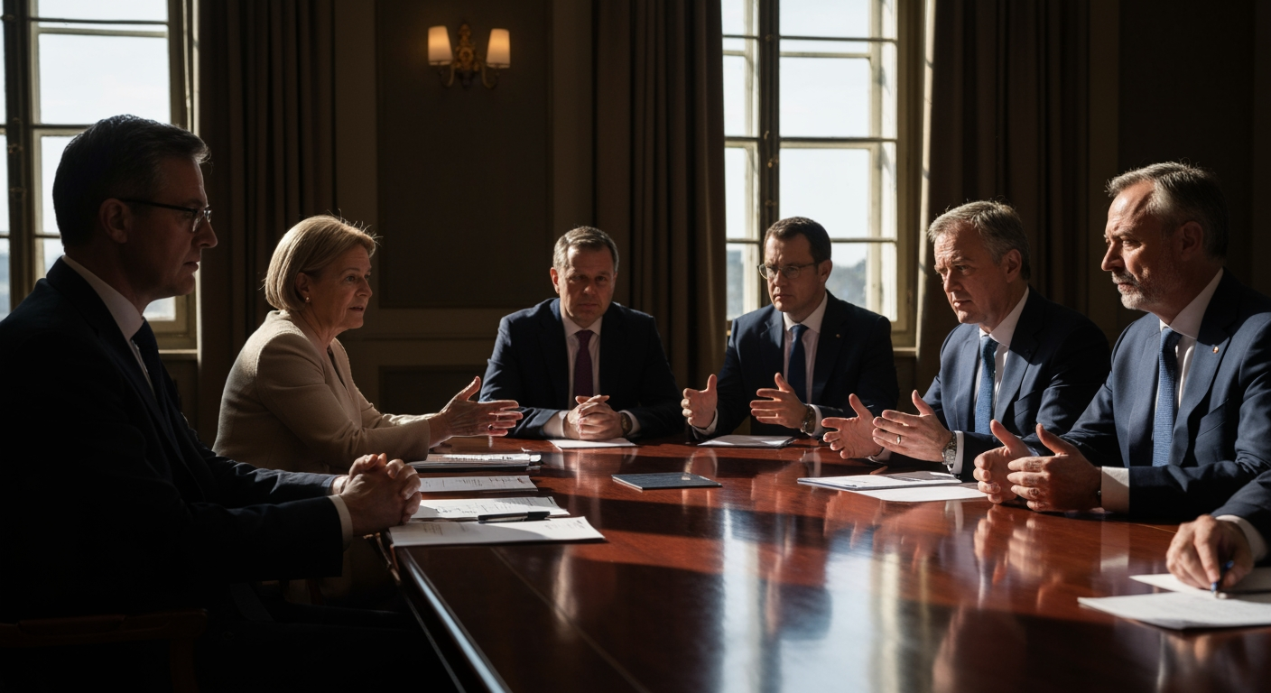 European Leaders Intensify Ceasefire Efforts in Berlin Amid Critical Ukraine Peace Talks