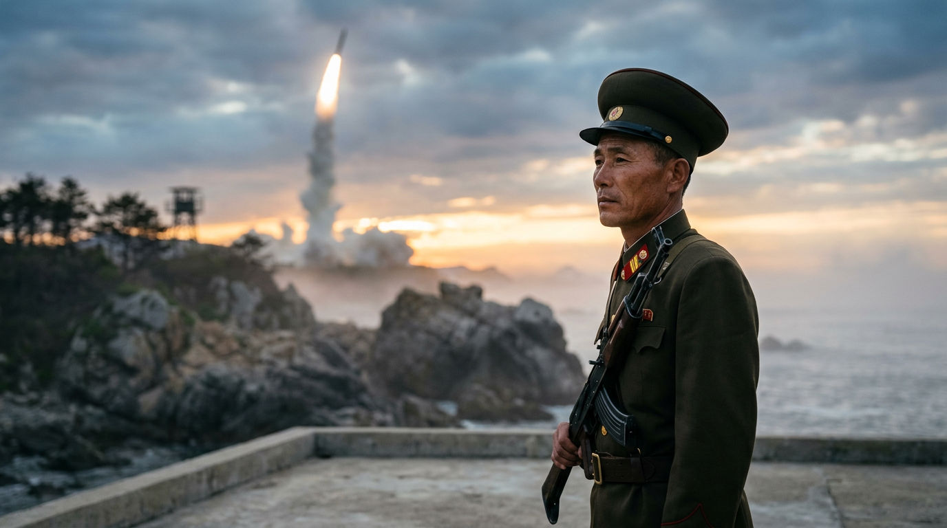 Pyongyang Escalates Tensions with Dual Missile Launches Ahead of Allied Drills
