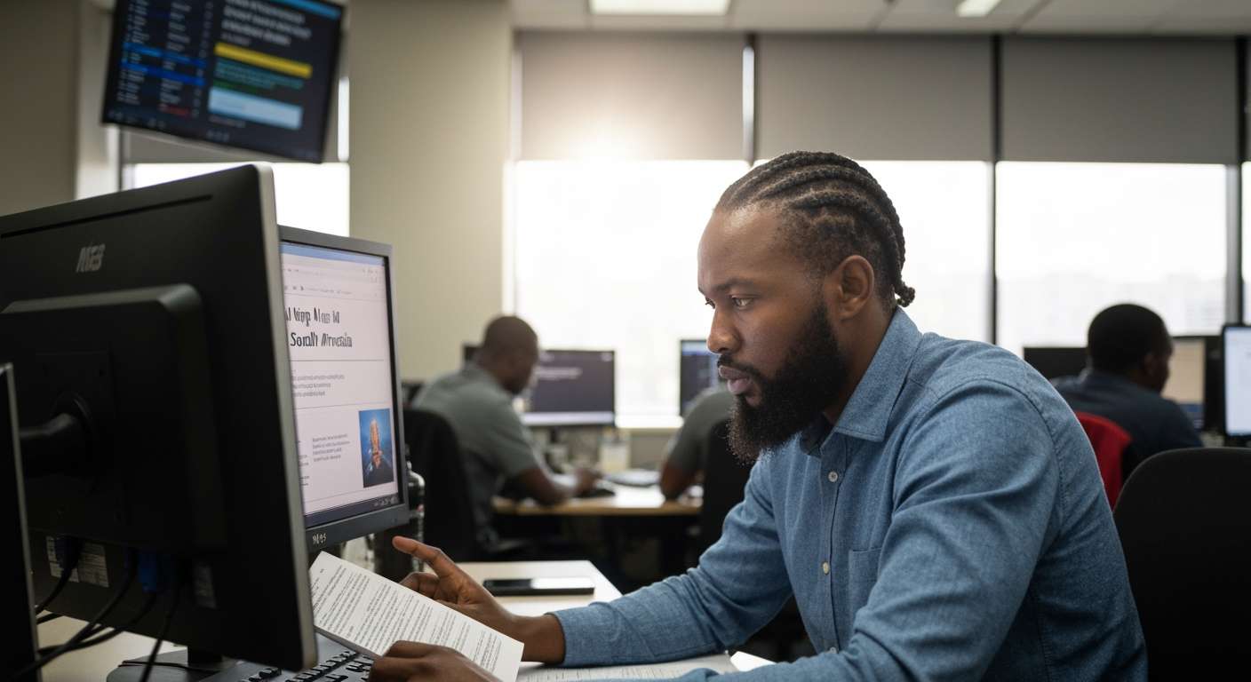 Africa's Media Grapples with AI: A Dual Narrative of Innovation and Caution