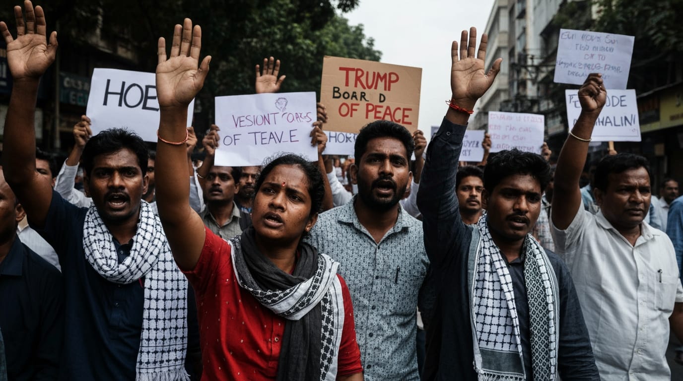 India Navigates Diplomatic Minefield Over Trump's Gaza 'Board of Peace' Invitation