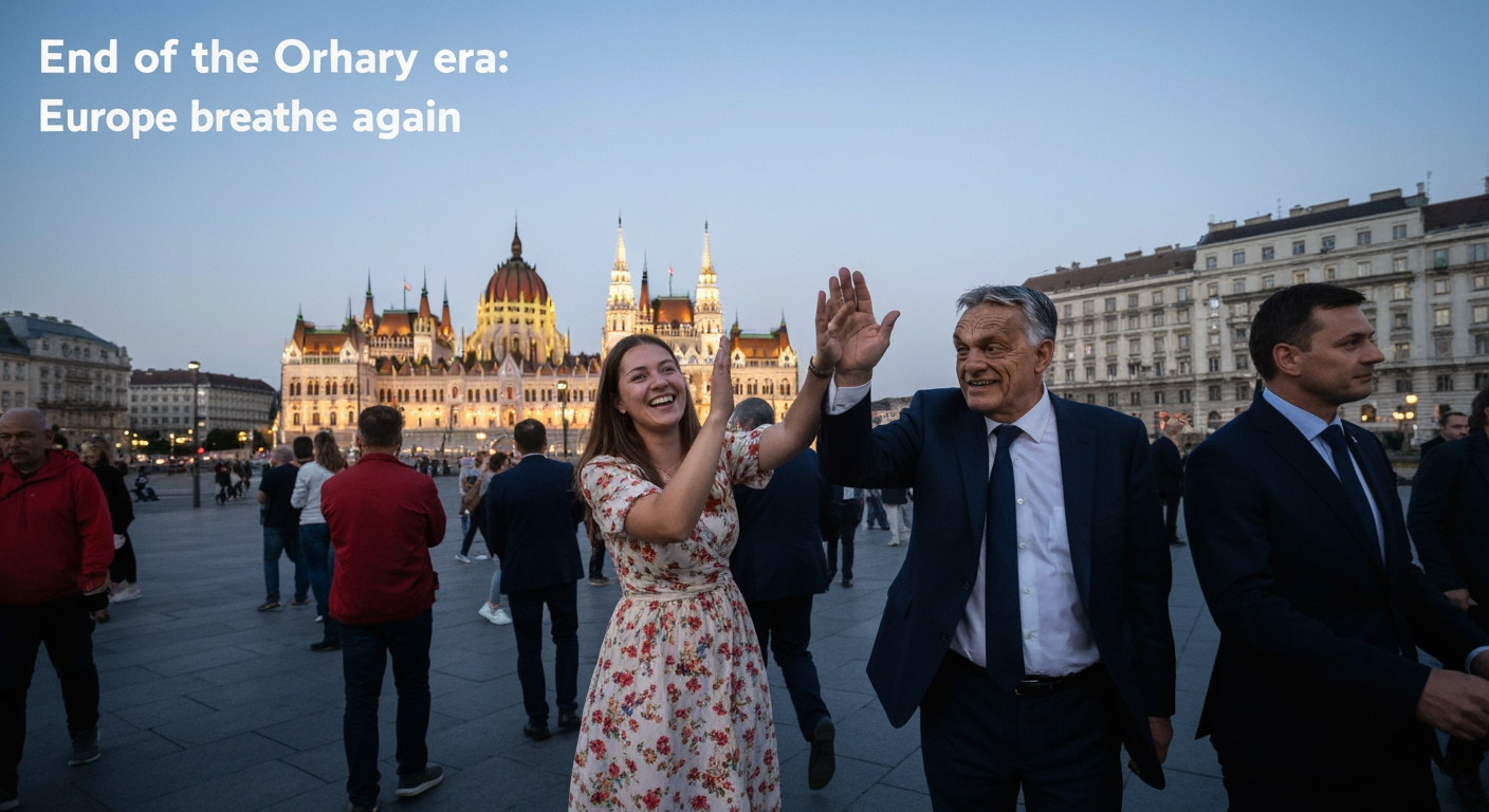 Hungary Ushers In New Era As Orbán's 16-Year Rule Ends In Landslide Defeat