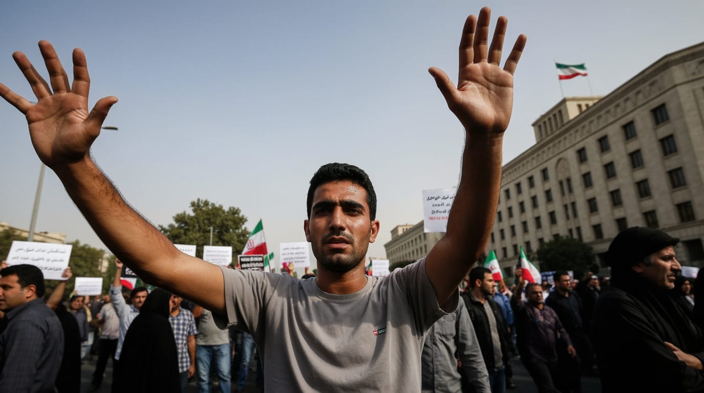 Escalating Tensions: Trump's 'Locked and Loaded' Warning Ignites Fury in Tehran Amidst Iranian Protests