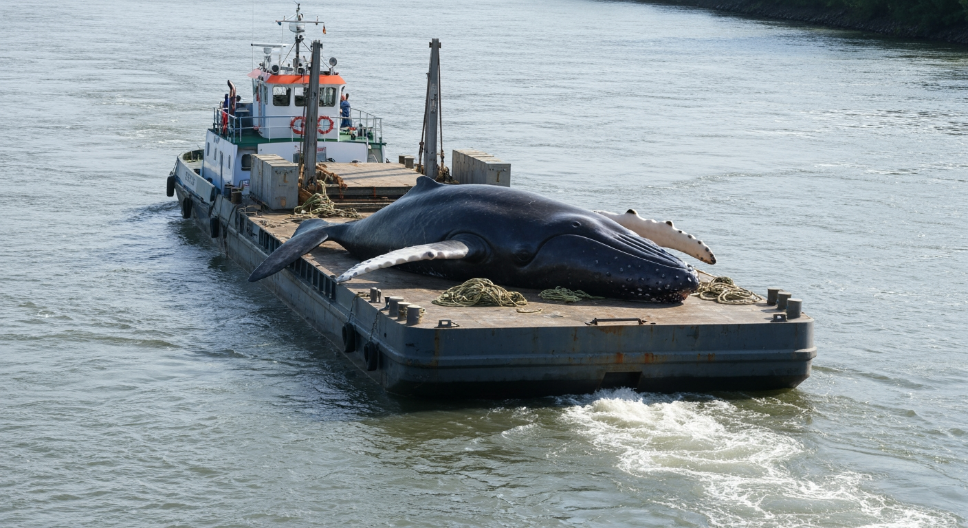 Humpback Whale 'Timmy' Embarks on Perilous Journey to Open Ocean Amidst High Hopes and Scientific Doubts