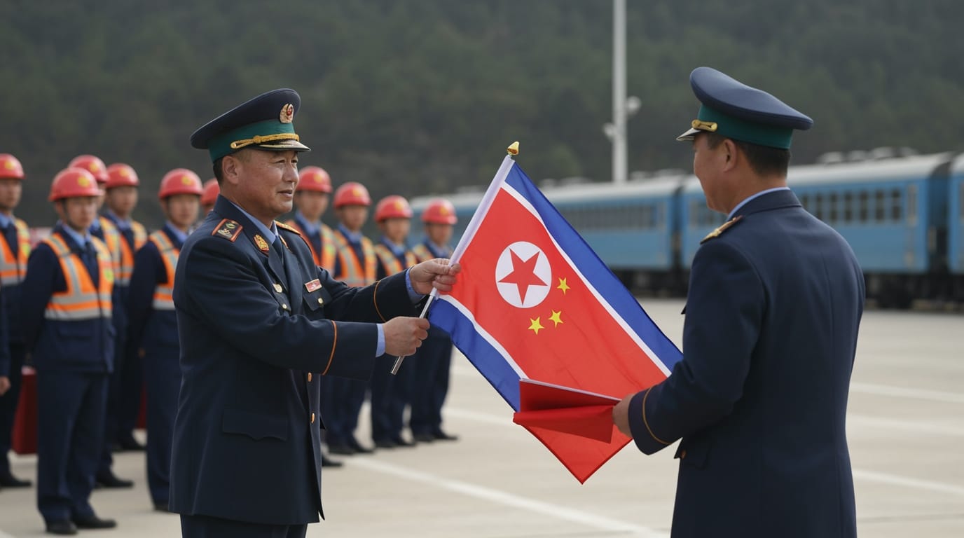 China and North Korea Rekindle Connections with Relaunched Transit Services, Signifying Deeper Ties