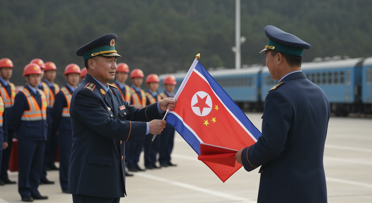 China and North Korea Rekindle Connections with Relaunched Transit Services, Signifying Deeper Ties