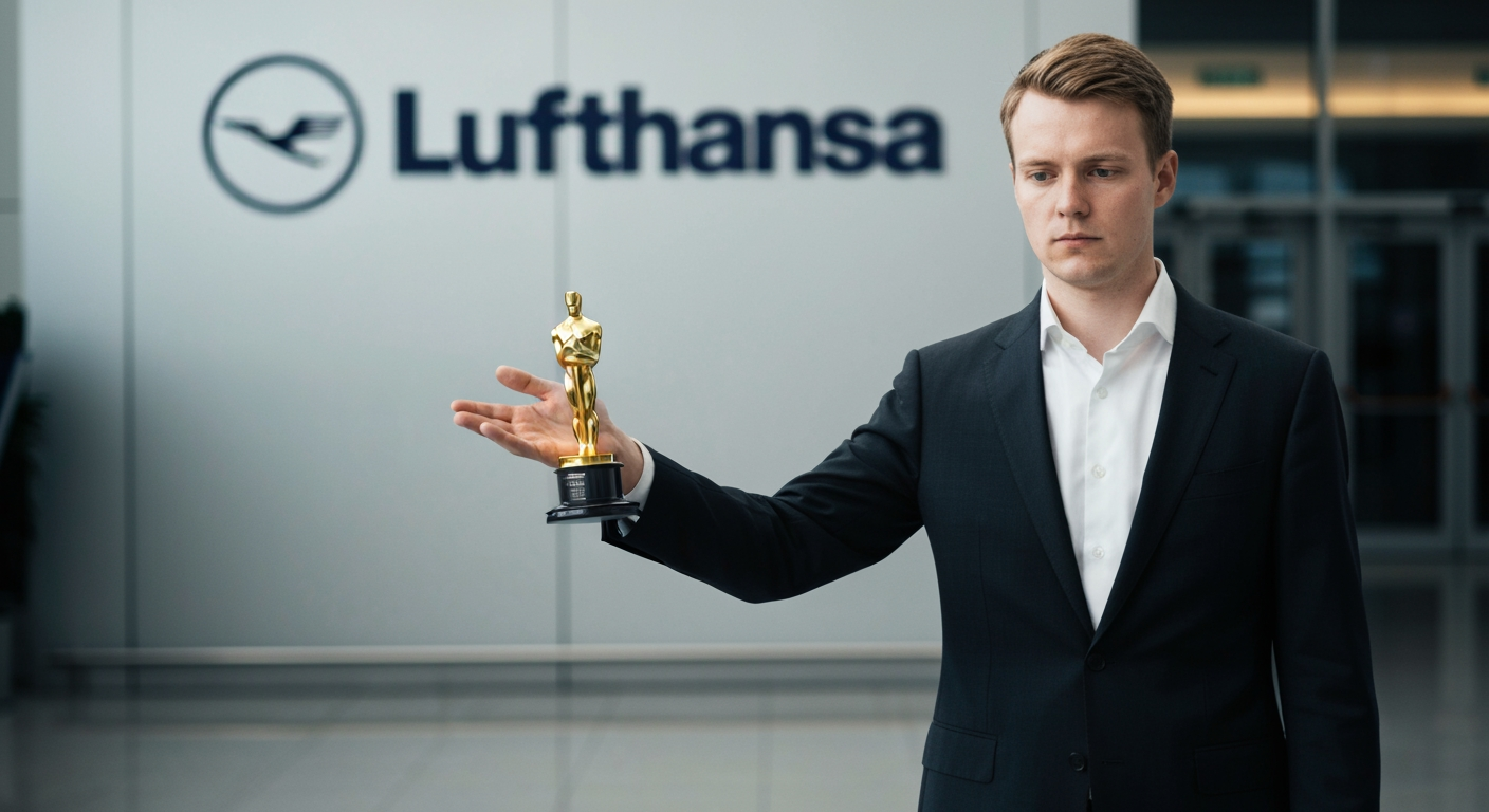 Lufthansa Apologizes After Oscar Statuette Briefly Goes Missing, Sparking International Outcry