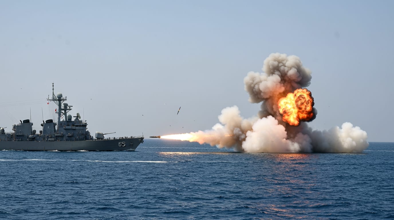 U.S. Launches Retaliatory Strikes on Iran Following Drone Attack in Strait of Hormuz