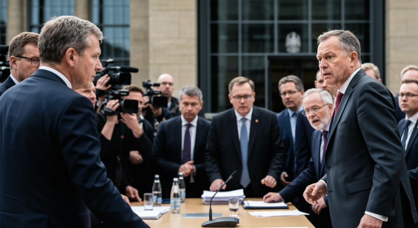 German Coalition Grapples with Divisive MP Pay Hike Amid Economic Pressures