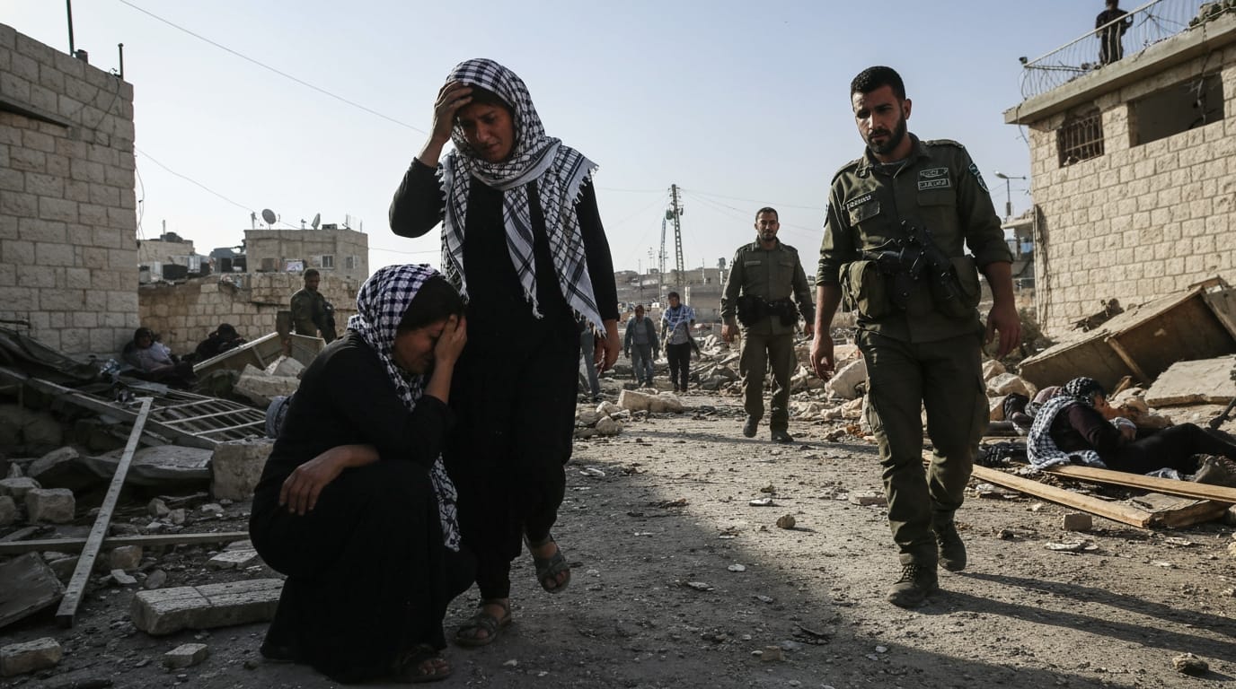 Palestinian Family of Four, Including Two Children, Killed by Israeli Troops in West Bank Incident