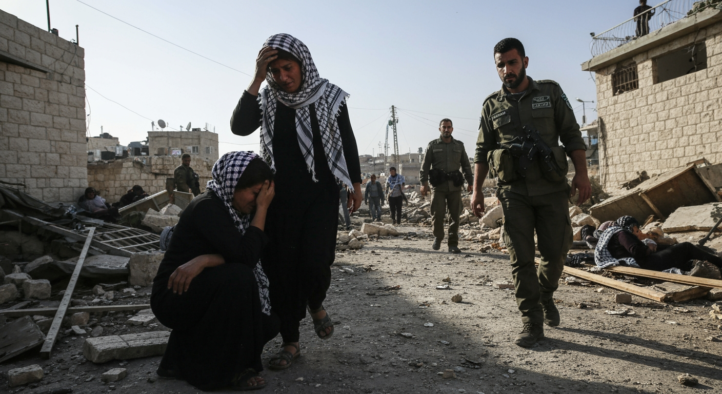 Palestinian Family of Four, Including Two Children, Killed by Israeli Troops in West Bank Incident