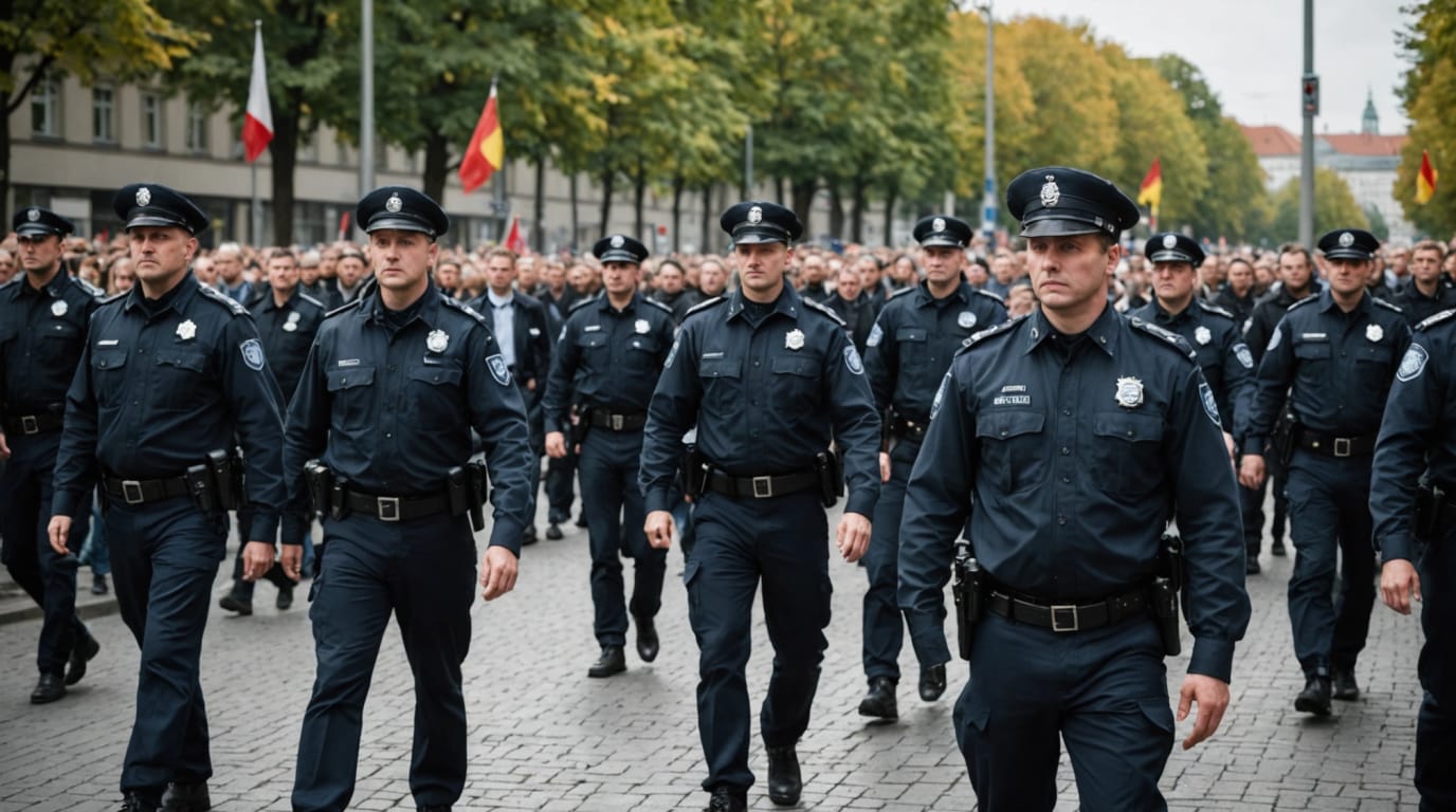 Berlin Police Arrest Scores as Neo-Nazi March is Blocked by Counter-Protests