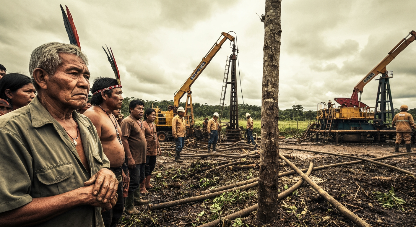 Ecuador Ignites Fracking Operations in Amazon, Fueling Environmental and Indigenous Tensions