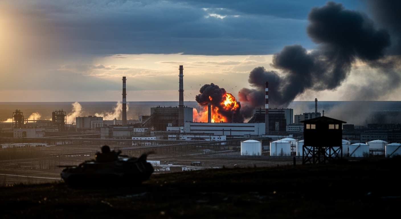 Kyiv Delivers Blow to Russian War Machine with Strike on Key Explosives Plant