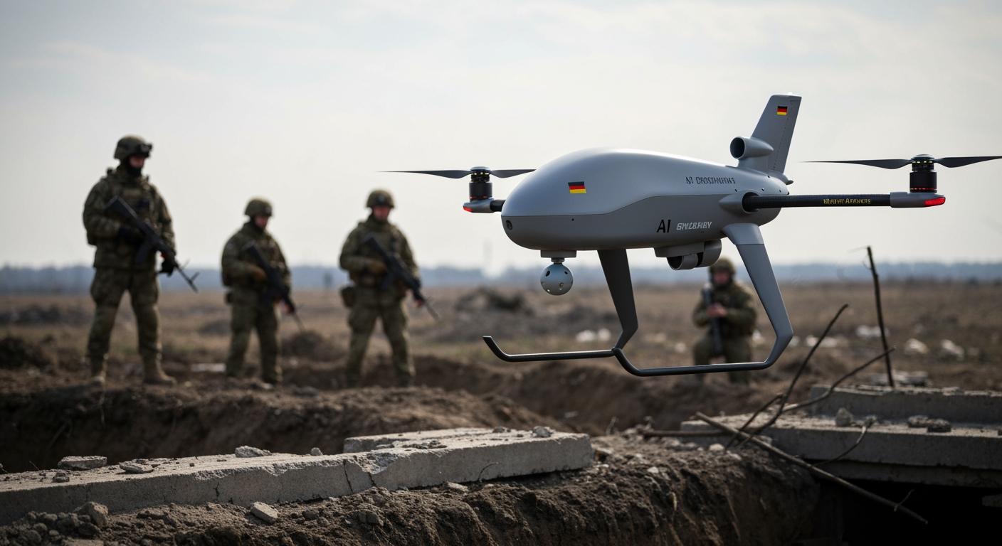 German AI Drones Transform Ukraine's Front Lines, Reshaping Modern Warfare