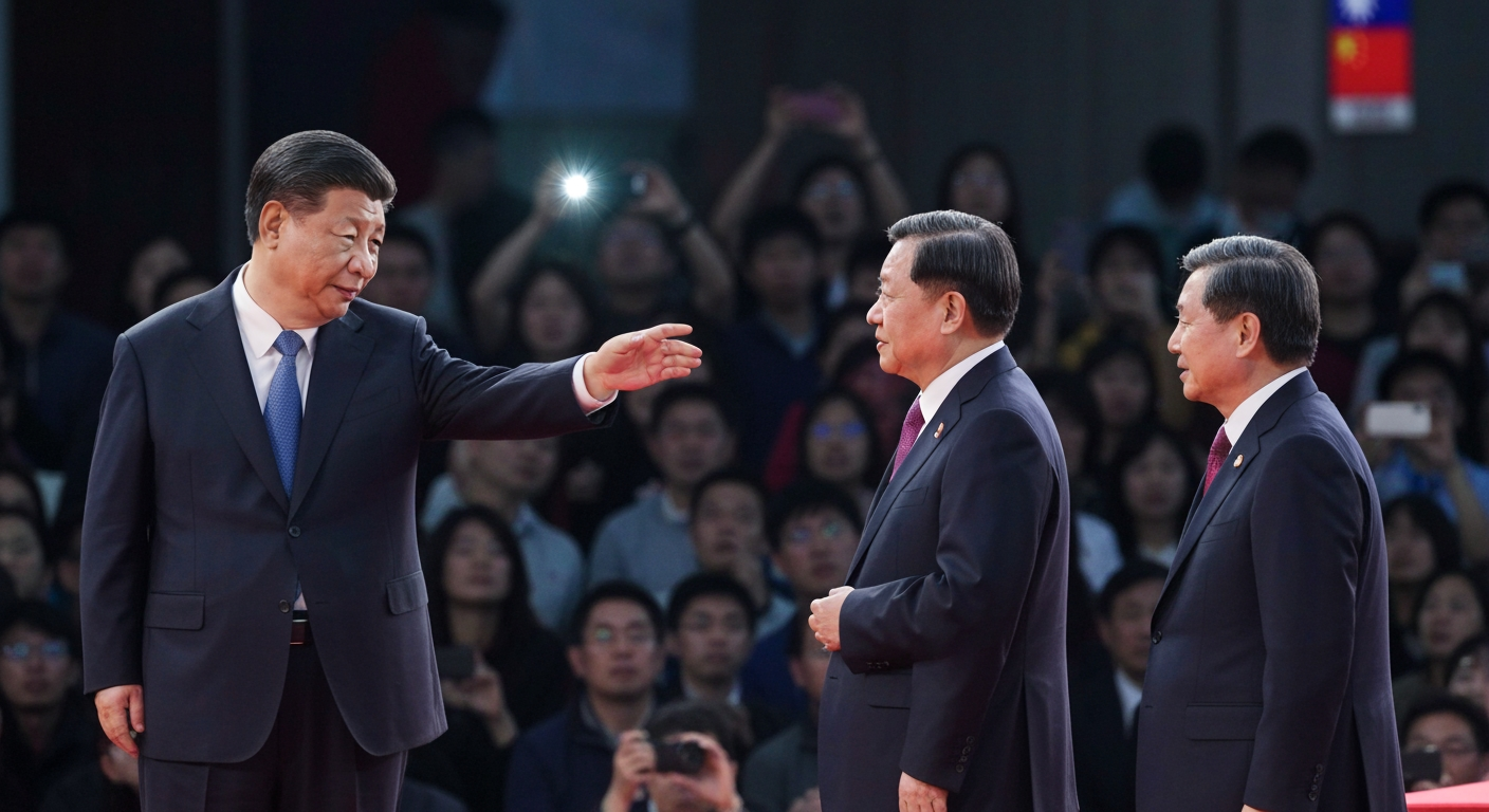 Beijing's Dual Diplomacy: Xi's 'Peace' Message to Taiwan Opposition Amidst Rising Tensions and Looming Trump Visit