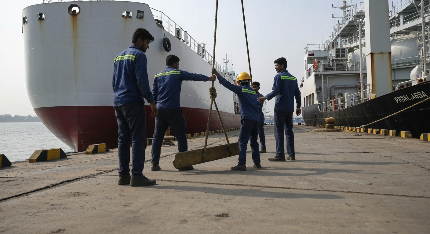 Second LPG Tanker Arrives in India, Easing Supply Concerns Amid West Asian Tensions