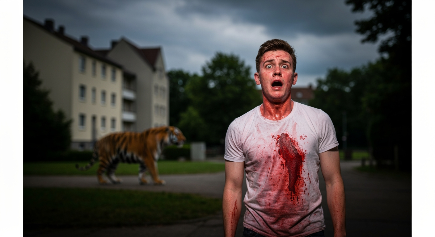 Escaped Tiger Shot Dead Near Leipzig After Injuring One