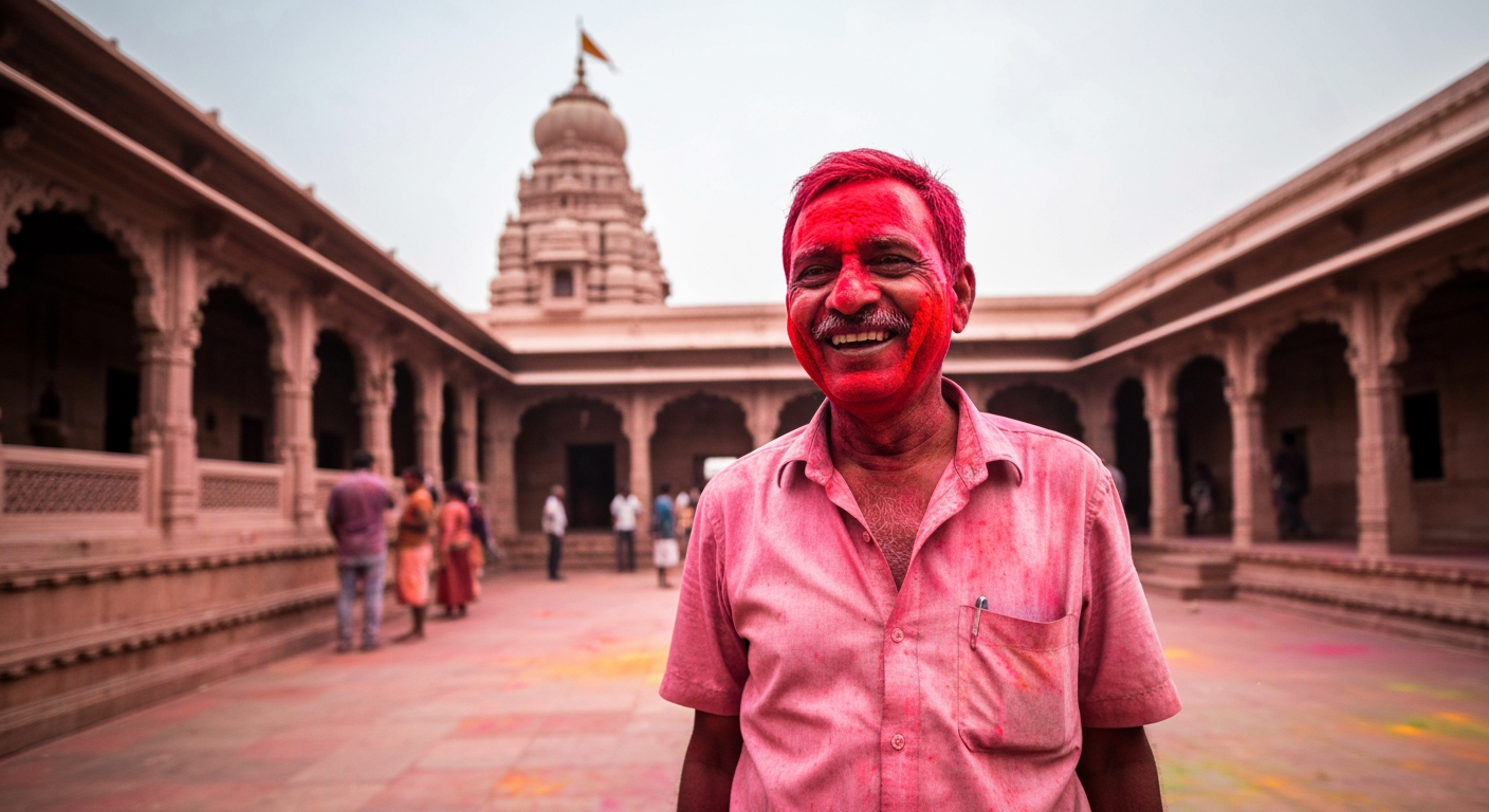 India Erupts in Kaleidoscope of Joy for Holi Festival