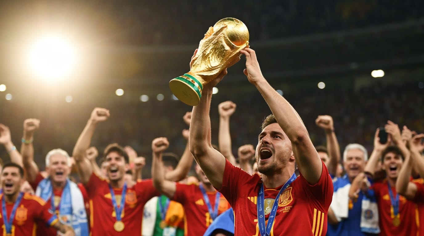Spain Claims Second World Cup Title in Tense 1-0 Victory Over Argentina