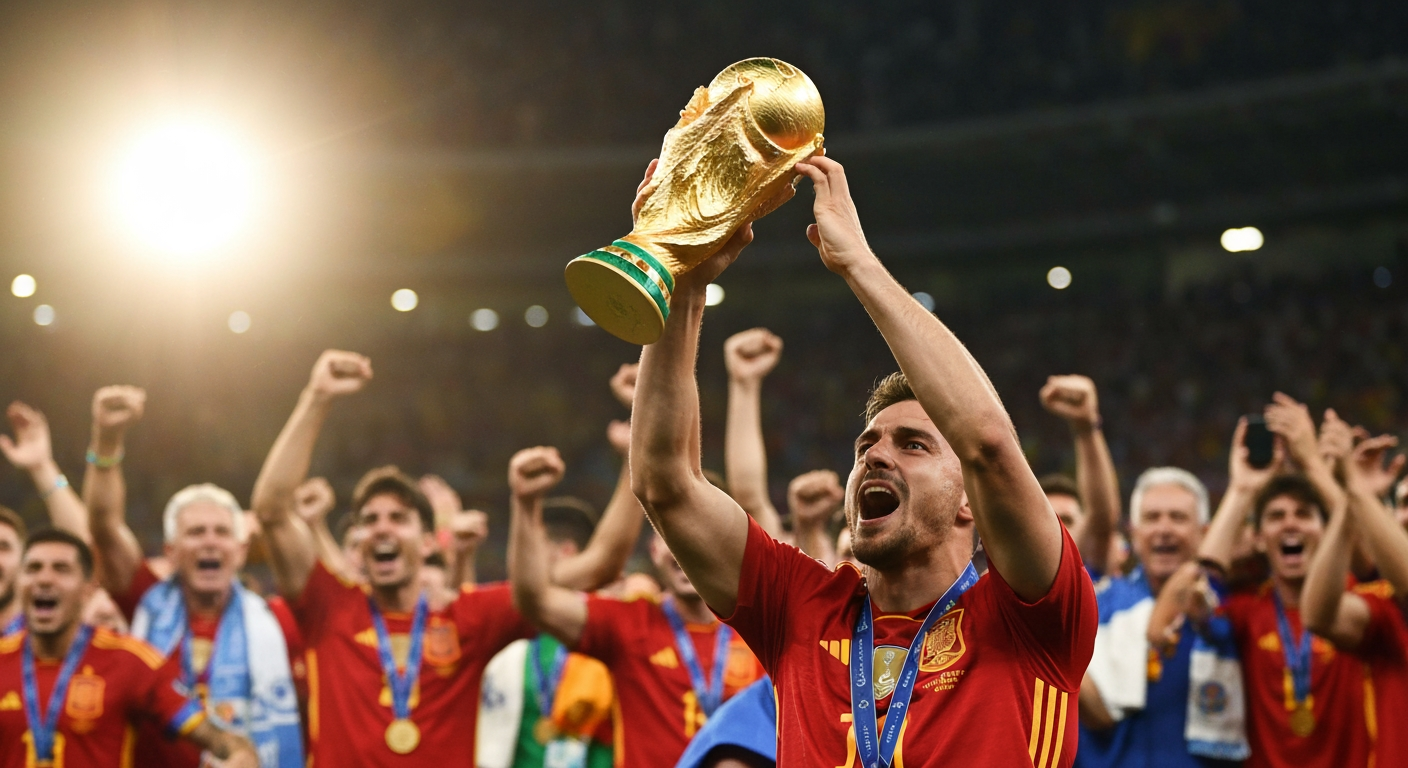 Spain Claims Second World Cup Title in Tense 1-0 Victory Over Argentina