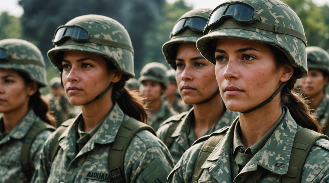 Nations Increasingly Call on Women for Military Service