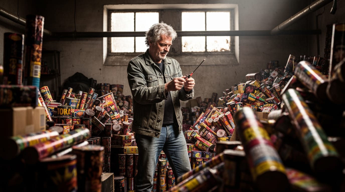 Connecticut Man Faces Charges After Massive Illegal Firework Stash Discovered