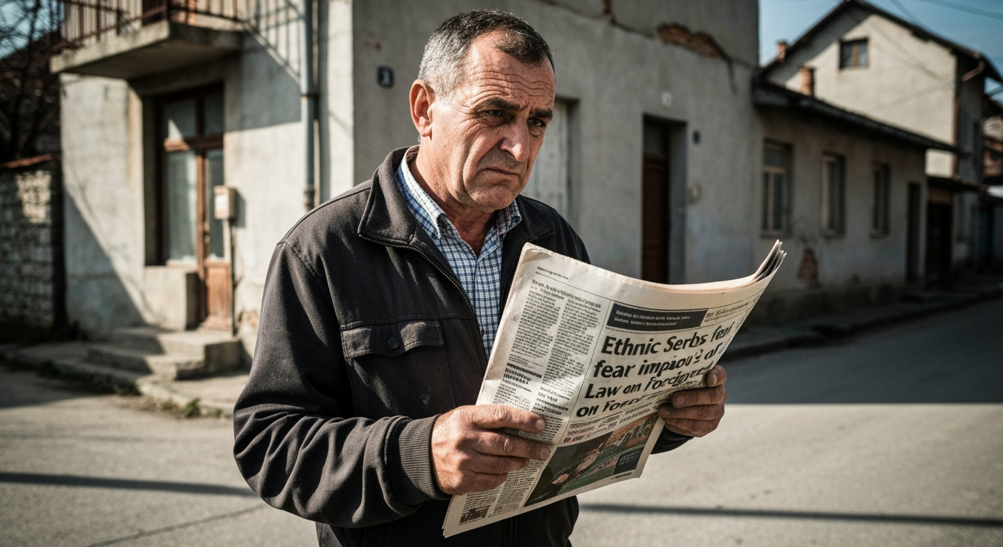 Kosovo's New Foreigners Law Stirs Deep Fears Among Ethnic Serbs, Threatening Daily Life and Regional Stability