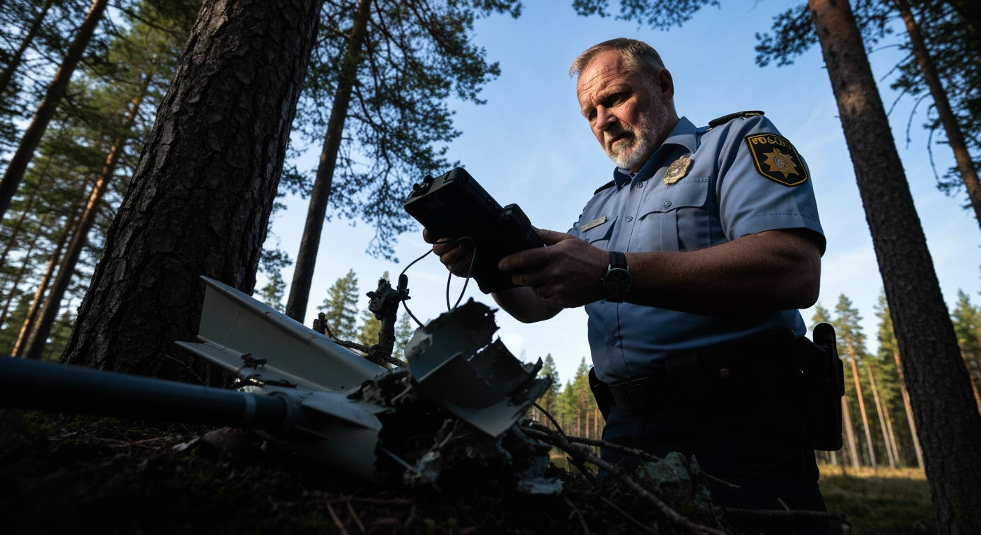 Warhead-Laden Ukrainian Drone Crashes in Finland, Raising Regional Tensions