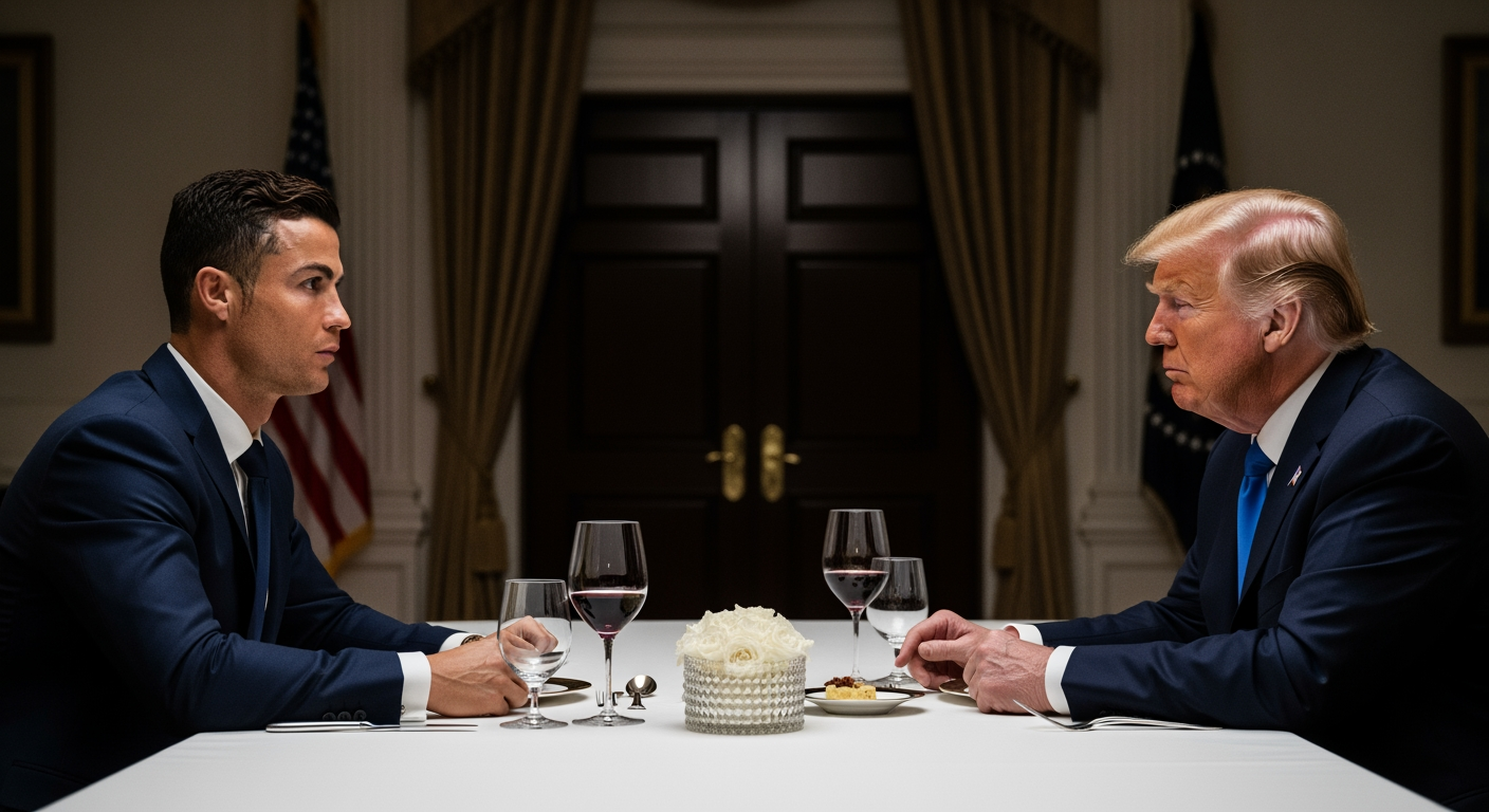 Global Spotlight on White House Dinner: Ronaldo's Presence Intertwines Sports, Diplomacy, and Geopolitics