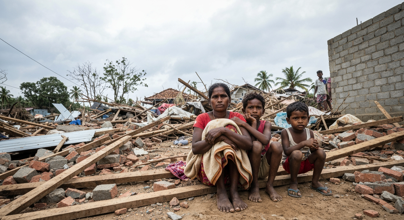 Cyclone Ditwah Delivers Devastating Blow to Sri Lanka's Fragile Economic Recovery