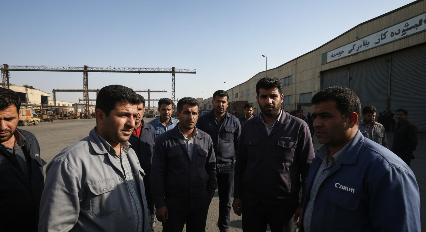 Iran's Economy Reels as Sanctions and Strikes Pummel Vital Steel Sector