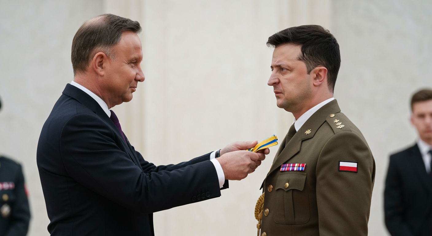 Poland Revokes Zelenskyy's Top Honor Amid WWII Historical Disputes