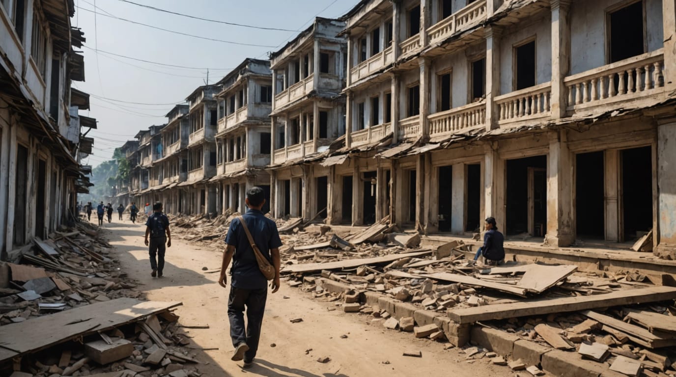 Powerful Earthquake Rocks Myanmar and Thailand, Exposing Building Vulnerabilities