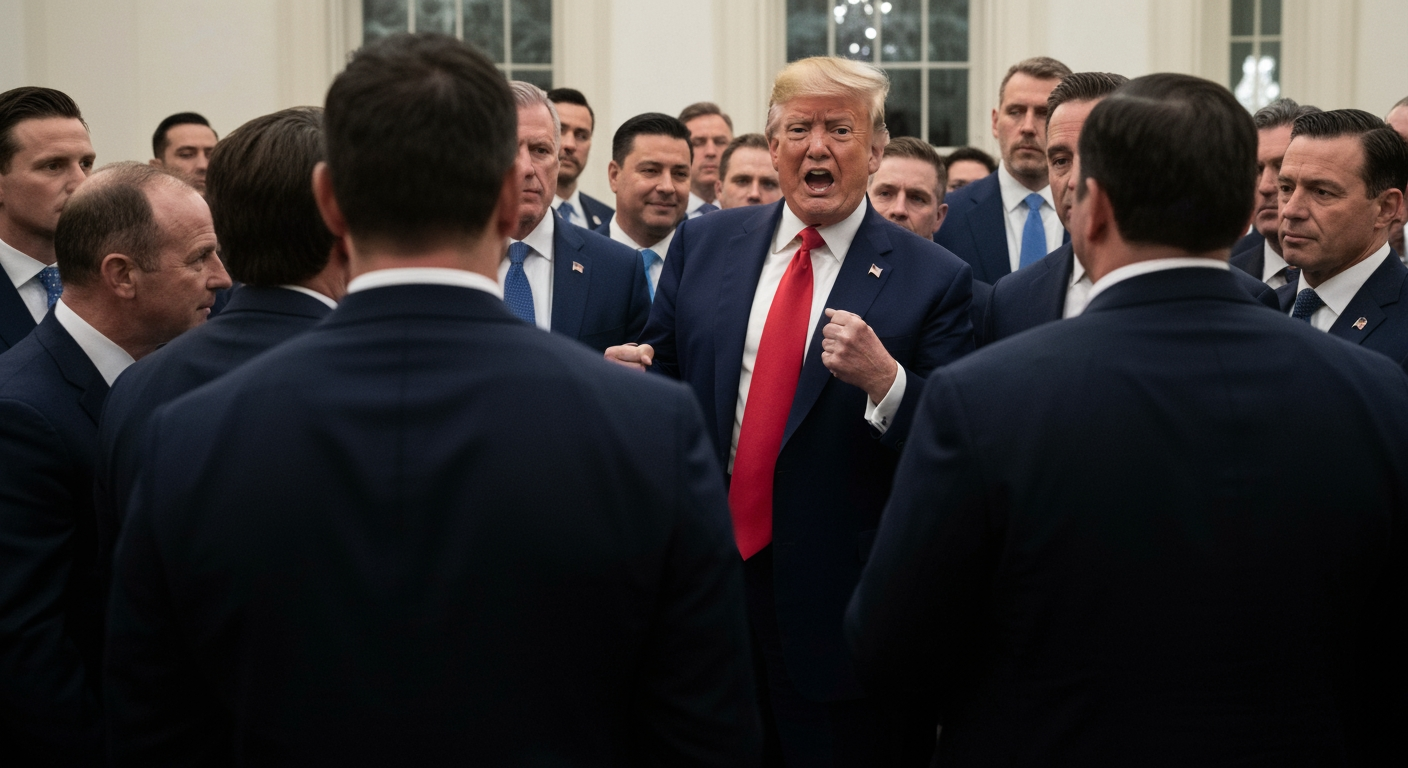 White House Hosts Unprecedented Cage Fights for President's 80th Birthday