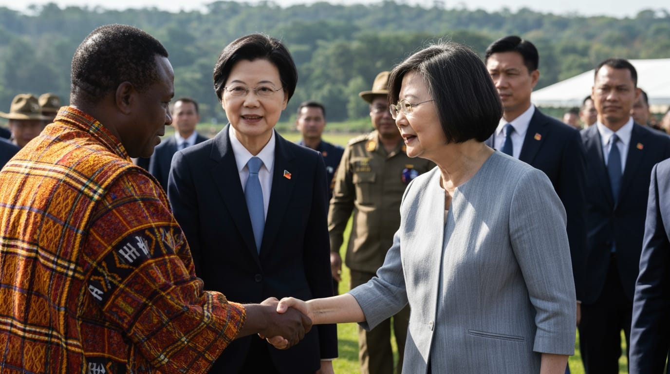 Taiwan's President Defies Beijing with Diplomatic Visit to Eswatini Amidst Chinese Pressure