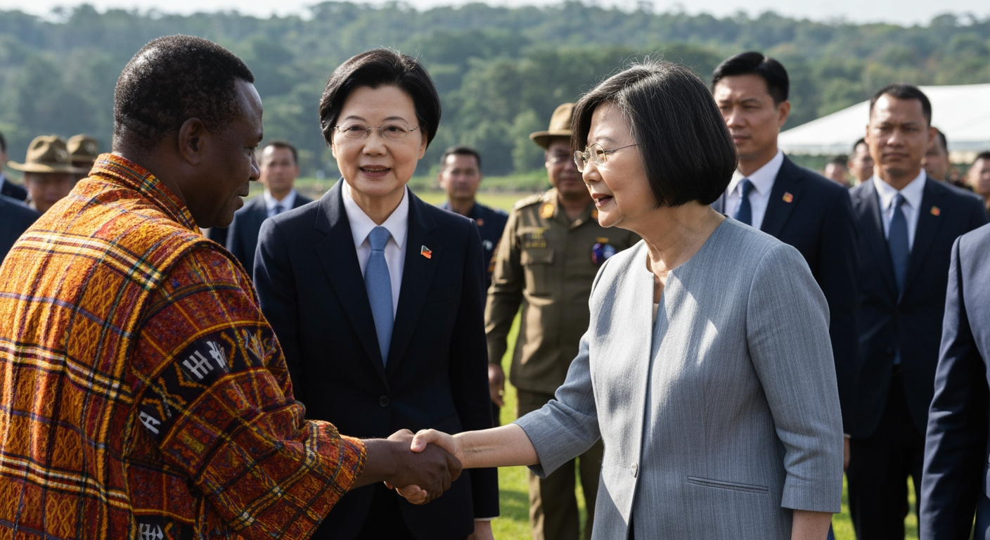 Taiwan's President Defies Beijing with Diplomatic Visit to Eswatini Amidst Chinese Pressure