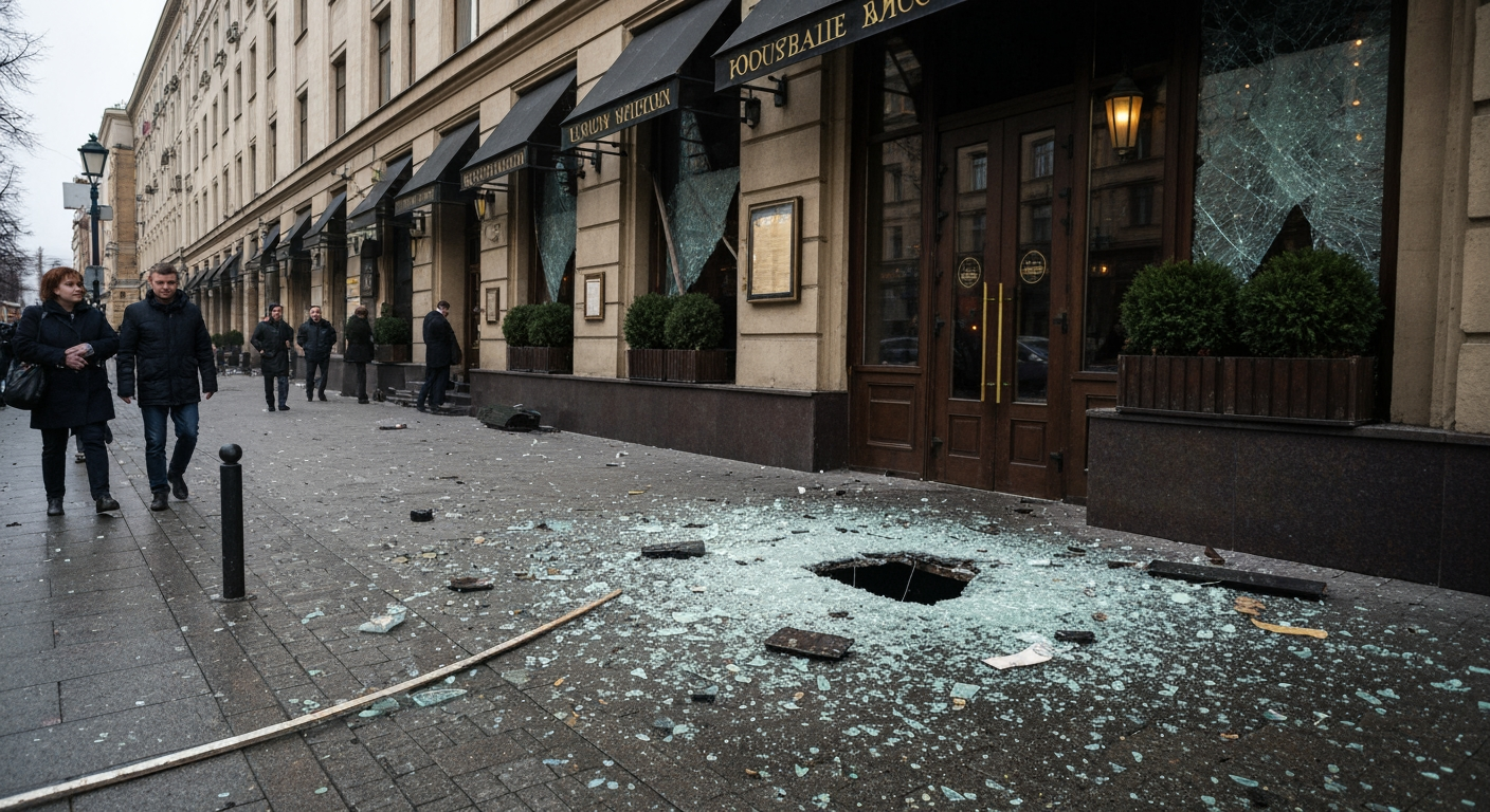 Deadly Bombing Rocks Upscale Moscow District, Three Killed, Dozens Injured