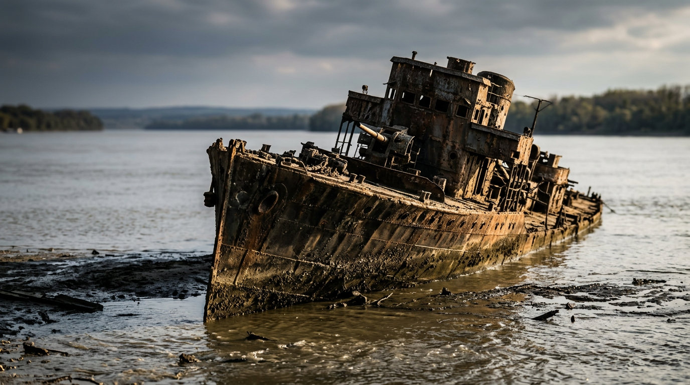 Ghosts of War Emerge from Shrinking Danube as Europe Grapples with Historic Drought