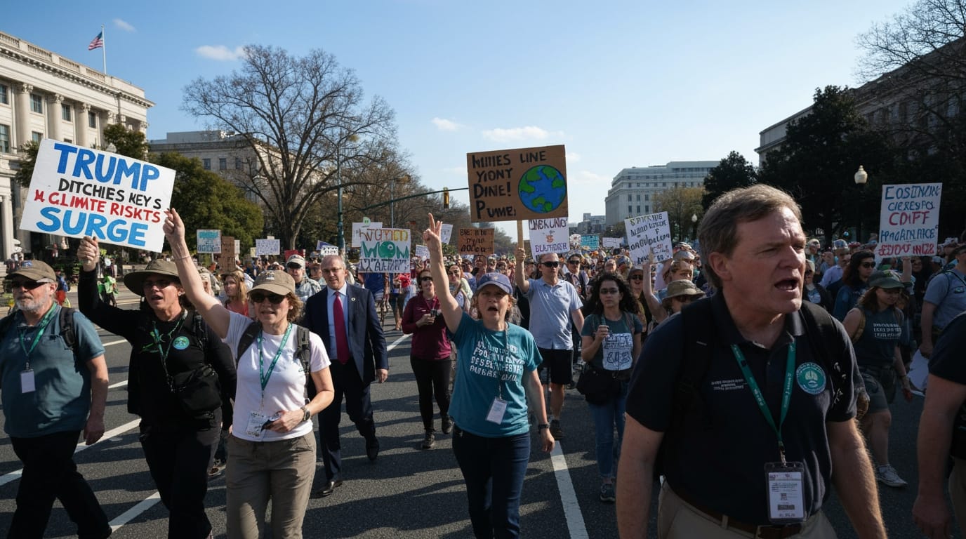 U.S. Climate Action Faces Reckoning as Trump Administration Dismantles Key Environmental Regulations Amid Surging Warming Risks