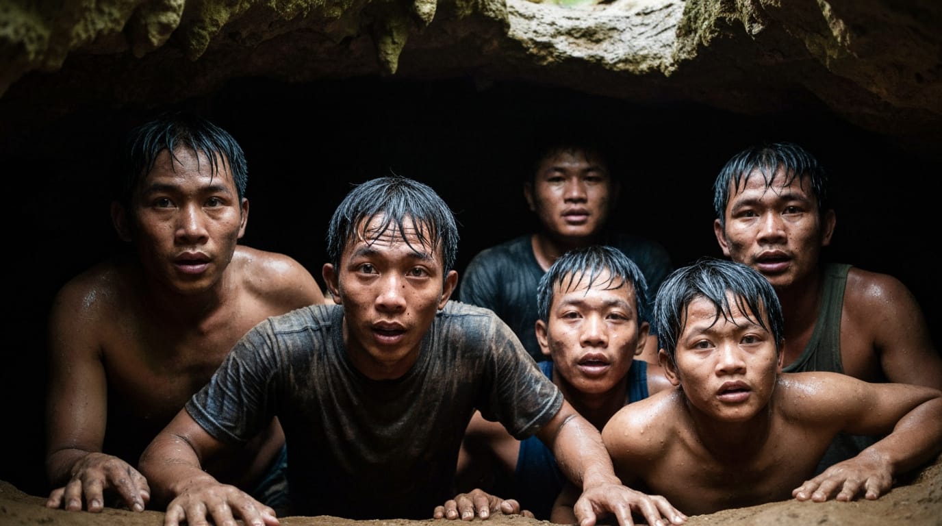 Five Found Alive After Week-Long Ordeal in Flooded Laos Cave; Search Continues for Two