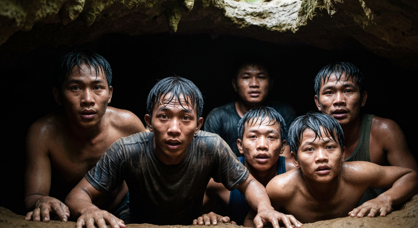 Five Found Alive After Week-Long Ordeal in Flooded Laos Cave; Search Continues for Two